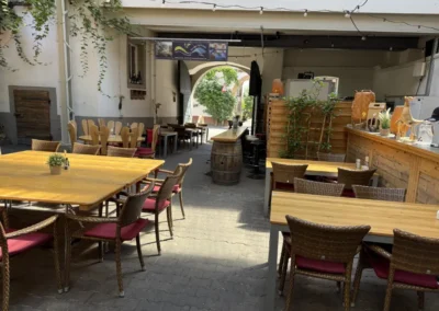 Blick in Innenhof